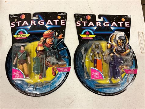 Lot 4 Stargate Figures And Accessories Included Horus Attack Pilot