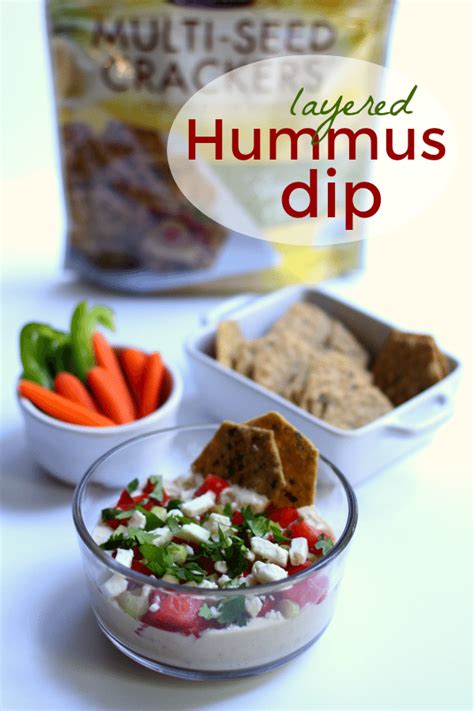 Layered Hummus Dip Recipe Gluten Free Adult Bento Box Ideas