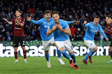 Video Napoli Salernitana Serie A Gol E Highlights Della Partita