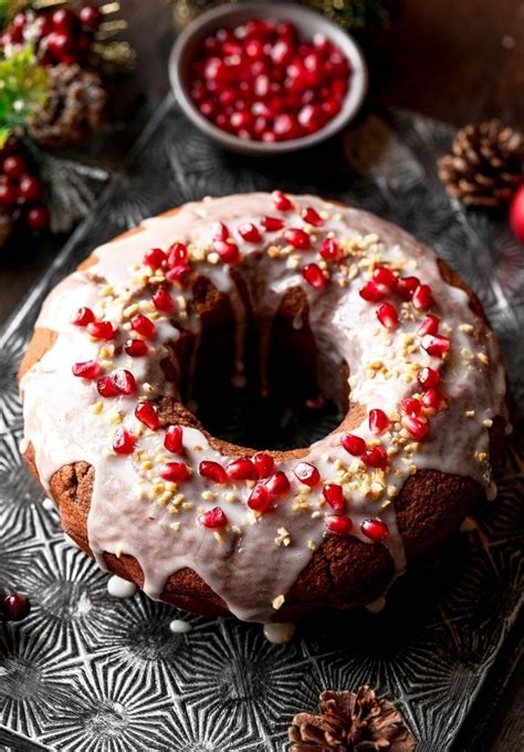 Vegan Gingerbread Bundt Cake Healthier