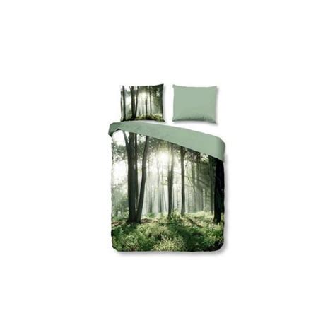 Housse De Couette Forest X Cm Taie X Cm Vert