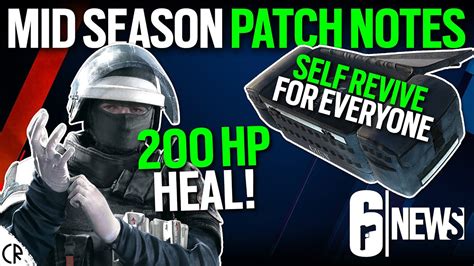 Mid Season Patch Notes Rook Self Revive Doc Hp Heal News