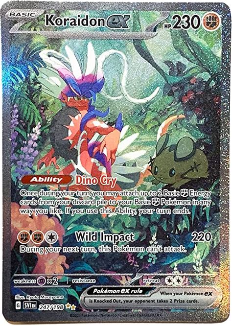 Amazon Pokemon Koraidon Ex Scarlet Violet Special