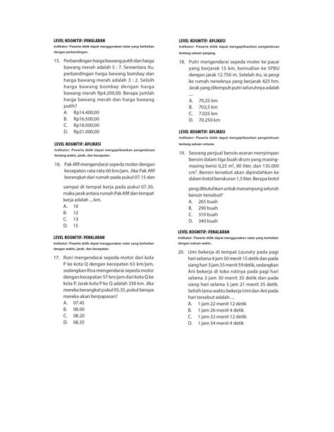 Identifikasi Contoh Soal Hots Sd Smp Pdf