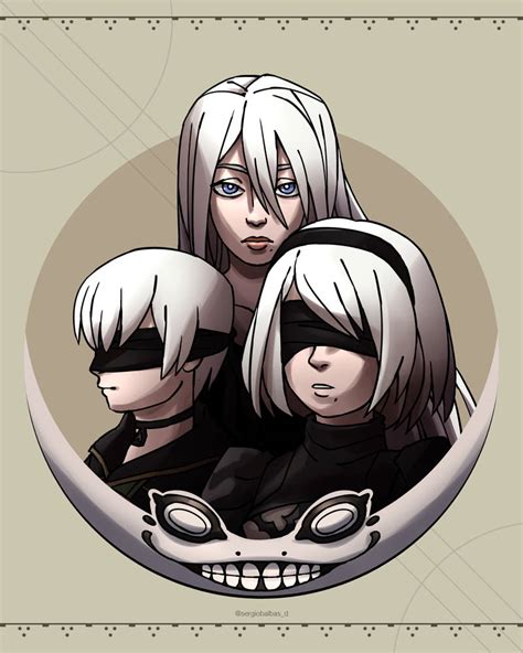 NieR: Automata (fan art) by SergioBalbasD on DeviantArt