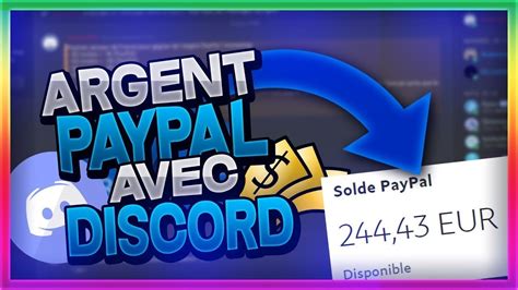 GAGNER 25 EUROS PAR JOUR PAYPAL SUR DISCORD TUTO YouTube