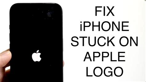 How To Fix Iphone Stuck On Apple Logo 2023 Youtube