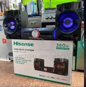 Hisense Mini Hifi System 360w NEW MODEL In Central Division Audio