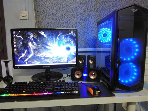 I3 PC GAMING DESIGN FULLSET Or CPU Rig Only GTX 750 WiFi