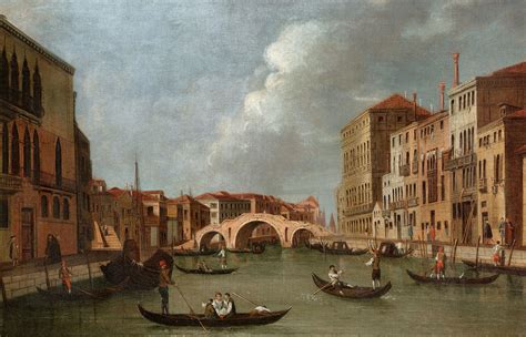 After Canaletto The Canarregio Venice