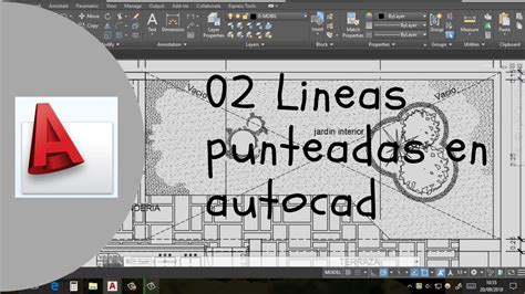 Cambiar Escala De Linea En Tipo De Lineas Punteadas En Autocad Youtube