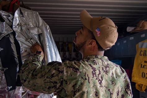 Dvids Images Sailor Performs Inventory Aboard Uss Carl Vinson