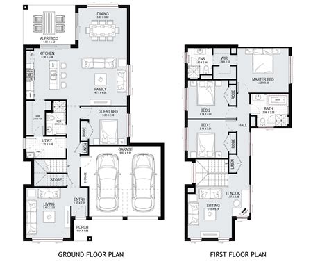 Lancaster 28 Double Storey New Home Design