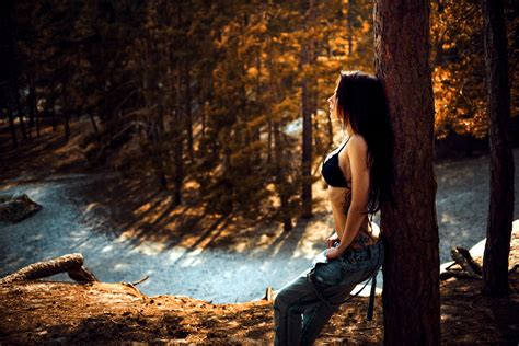 Fondos De Pantalla Luz De Sol Bosque Mujeres Al Aire Libre Mujer