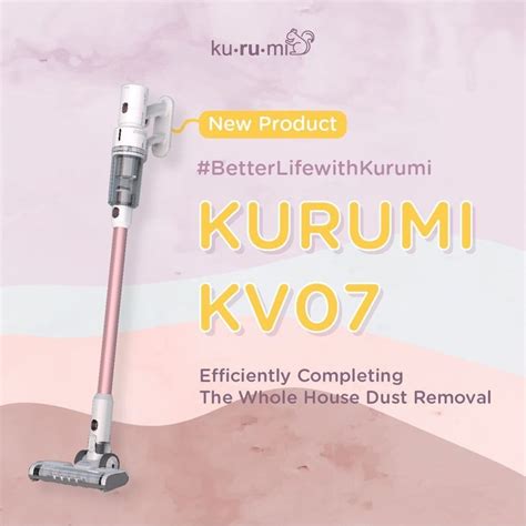 Jual Kurumi Kv Powerful Cordless Stick Vacuum Cleaner With Spray Mop