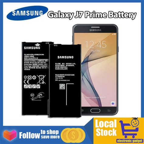 In Stocksamsung Galaxy J Prime Battery Model Eb Bg Abe Compatible