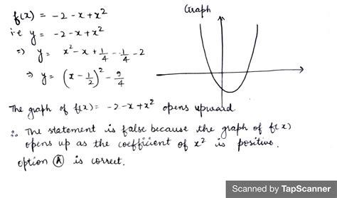 Solved State Whether The Given Statement Is True Or False The