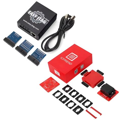 Easy JTAG Plus Box Black Edition With 3 ISP Adaptor With IC Friend