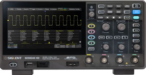 Siglent SDS824X HD Mixed Signal Oscilloscope 4 Channel 200 MHz