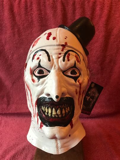 Halloween Terrifier Killer Art The Clown Latex Mask Trick Or Treat