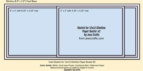 1212 Slimline Paper Busting Template 2 Featuring Spellbinders