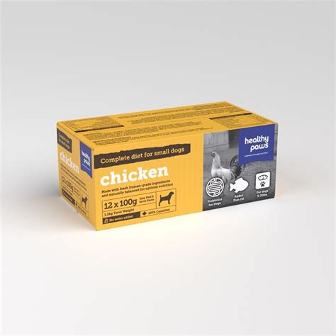 Chicken Small Canine Complete Healthy Paws Pet Food