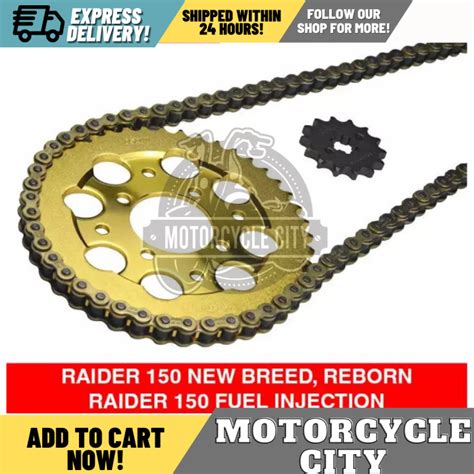 Raider 150 New Breed Reborn Raider 150 Fi 14T 43T X 428 132L