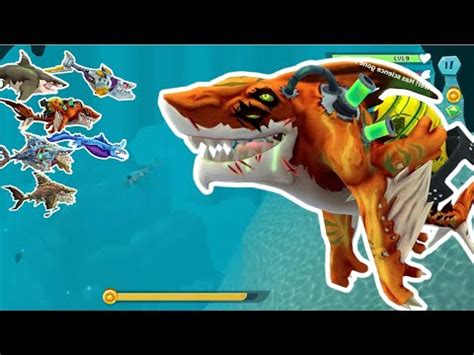 Giant Meltdown Shark M D God Mode Unlock All Shark Hungry Shark