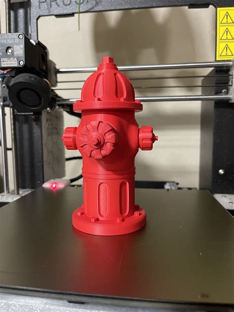 D Print Fire Hydrant Stash Container Made With Prusa Mk Cults