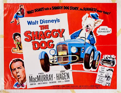 The Shaggy Dog 1959 U.S. Half Sheet Poster - Posteritati Movie Poster ...