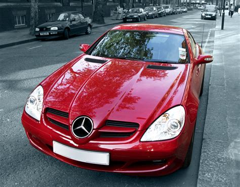 Red Slk One Of My Favourite Car Photos A Bright Red Merc Flickr