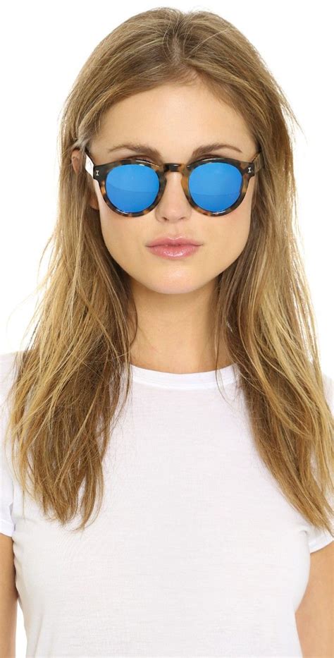 Illesteva Leonard Mirrored Sunglasses Shopbop Illesteva Mirrored