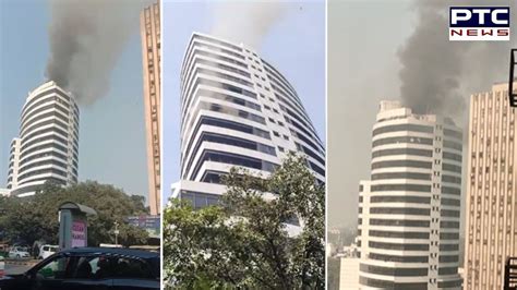 Delhi Fire Massive Fire Erupts At Gopal Das Building At Delhis