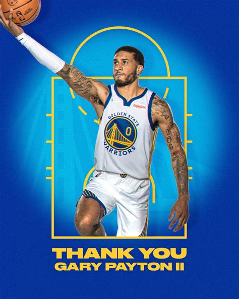 The Warriors Officially Thanked Gary Payton II R Warriors