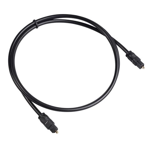 Cable De Audio Ptico Digital Toslink Spdif Chapado En Oro