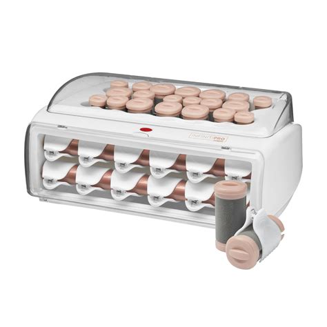 INFINITIPRO BY CONAIR Ceramic Flocked Hot Rollers For Long Medium And All Hair Hair Curler