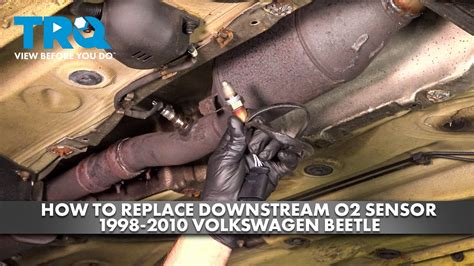 How To Replace Downstream O2 Sensor 1998 2010 Volkswagen Beetle YouTube