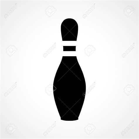 Bowling Silhouette Vector At Vectorified Collection Of Bowling