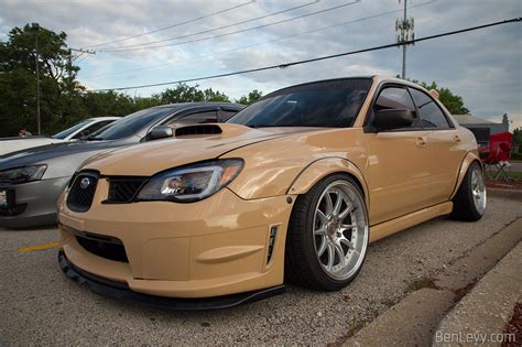 Tan Subaru WRX BenLevy