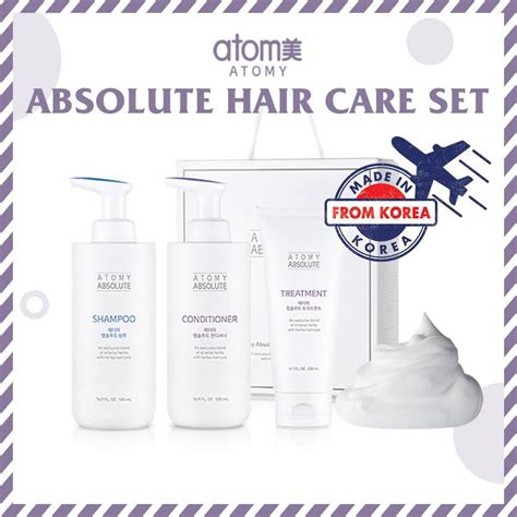 Atomy Absolute Shampoo Conditioner Treatment Shopee Malaysia