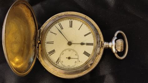 Husnik János Kolozsvárt Orologio da Taschino Savonette Double Plateau