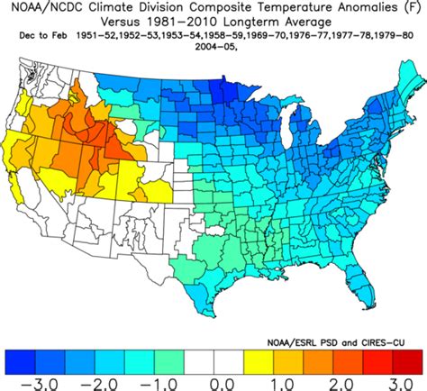 El Nino Temperature/Precipitation Anomalies