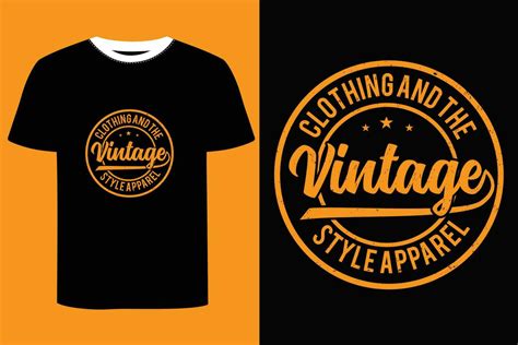 Vintage T Shirt Design 24117186 Vector Art At Vecteezy