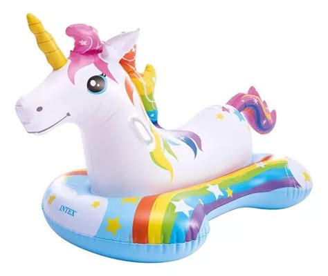 Inflable Montable De Unicornio Intex Env O Gratis