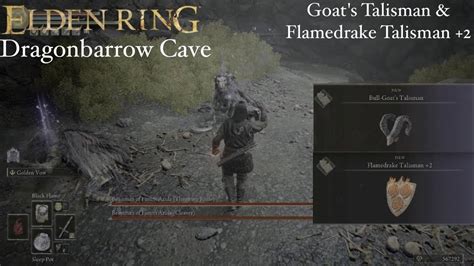 Elden Ring Dragonbarrow Cave Bull Goats Talisman And Flamedrake