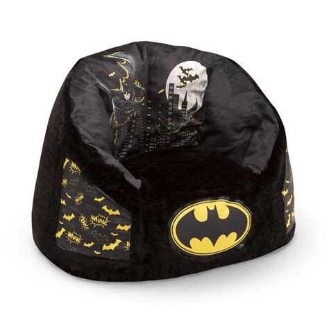 Batman Cozee Fluffy Chair, Kid Size (For Kids Up To 10 Years Old ...