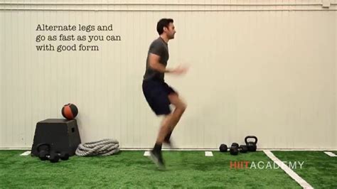 Hiit Exercises How To Do High Knees Youtube