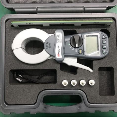 Megger UK Digital Clamp On Ground Resistance Tester With Onboard Memory