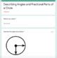 Describing Angles And Fractional Parts Of A Circle Google Form Assessment