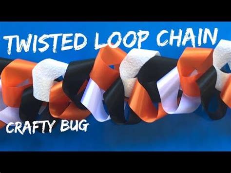 Twisted Loop Loopy Homecoming Mum Chain Tutorial Homecoming Mum